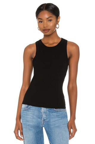 Citizens of Humanity Isabel Rib Tank in Black from Revolve.com | Revolve Clothing (Global)