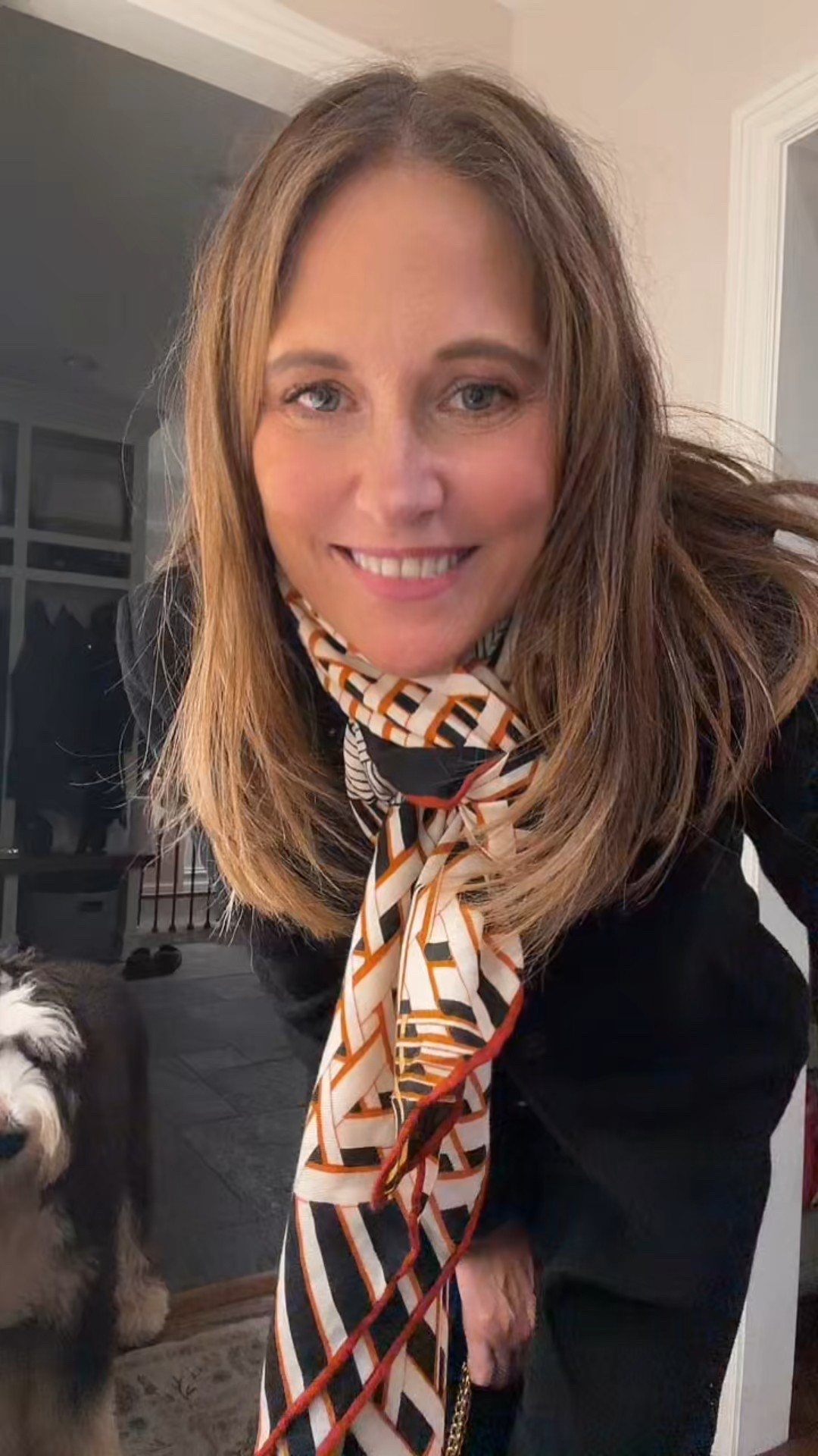 Shopping OOTD and how to tie an easy scarf!  

#LTKOver40 #LTKootd