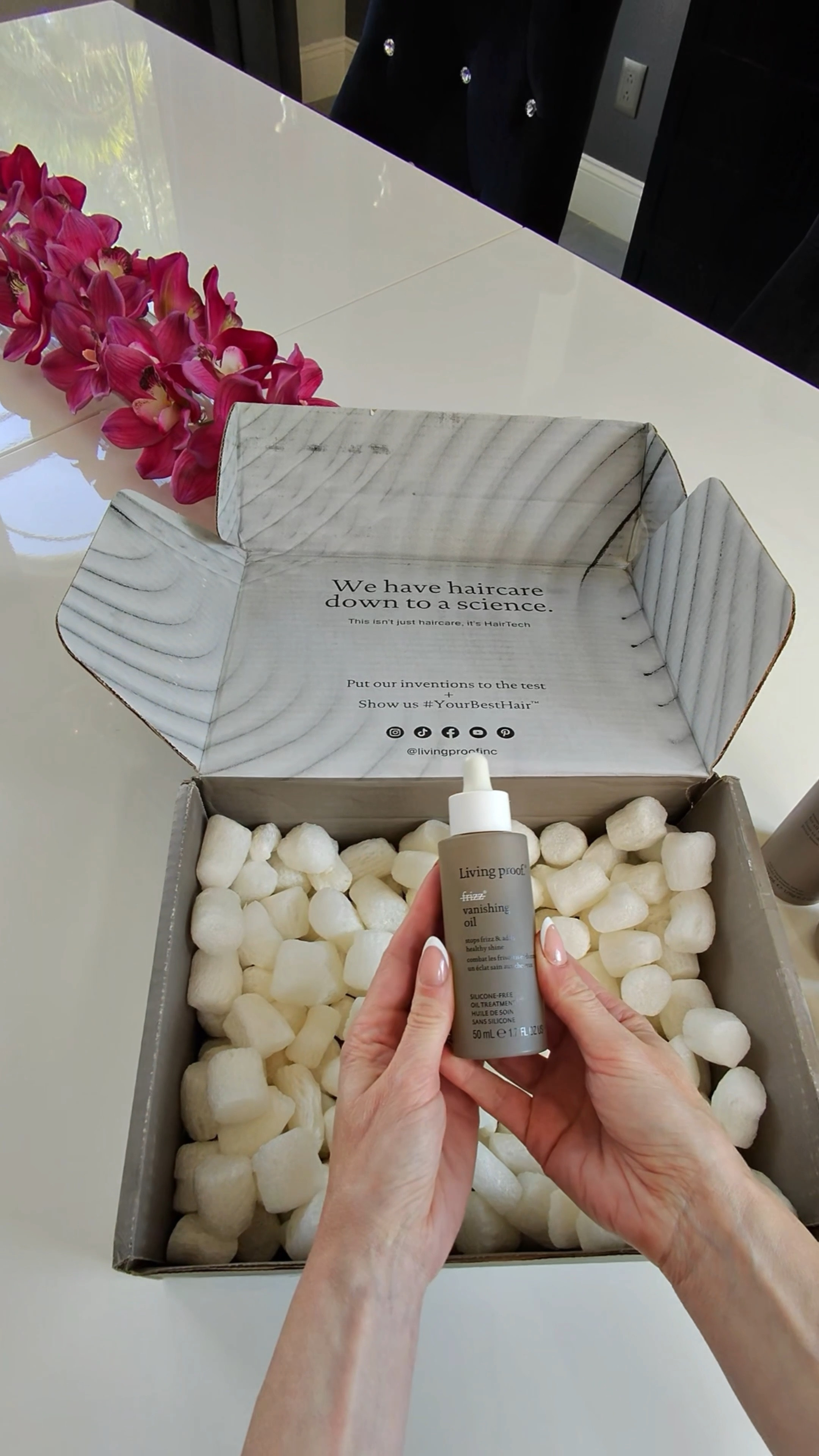 If you have frizzy hair Living Proof No Frizz collection is cruelty free & silicone free. It helps to smooth and hydrate hair, tame frizz, fly aways and static hair and enhance shine. I use the No Frizz shampoo and conditioner, then style with either the styling cream or oil. I save the instant de-frizzer for my winter haircare when my hairs super static! Use discount code EVE10 for 10% OFF Living Proof.

#LTKVideo #LTKBeauty #LTKHome