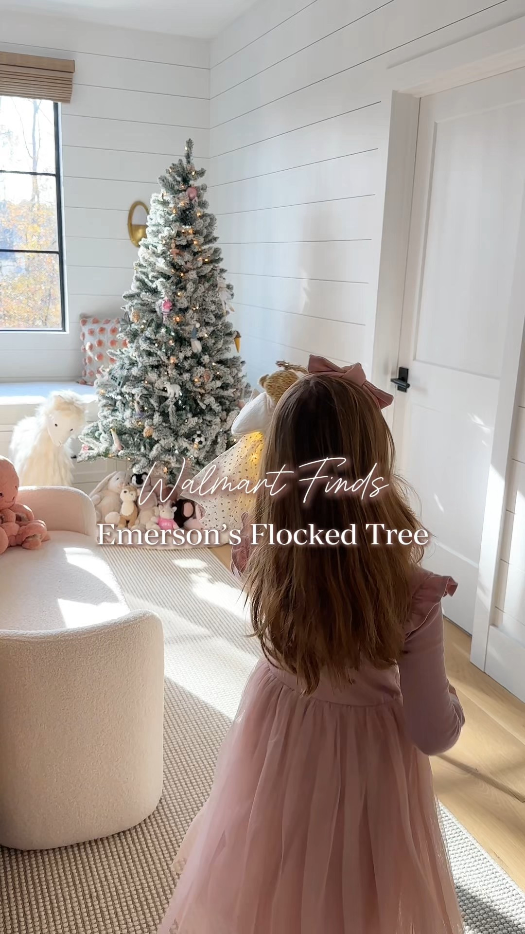 This is our third year with this beautiful flocked tree in Emerson’s room!  Not only does it look great, it is also affordable and the flocking (magically) doesn’t make a mess. 🎄 

#LTKSeasonal #LTKHome #LTKHoliday