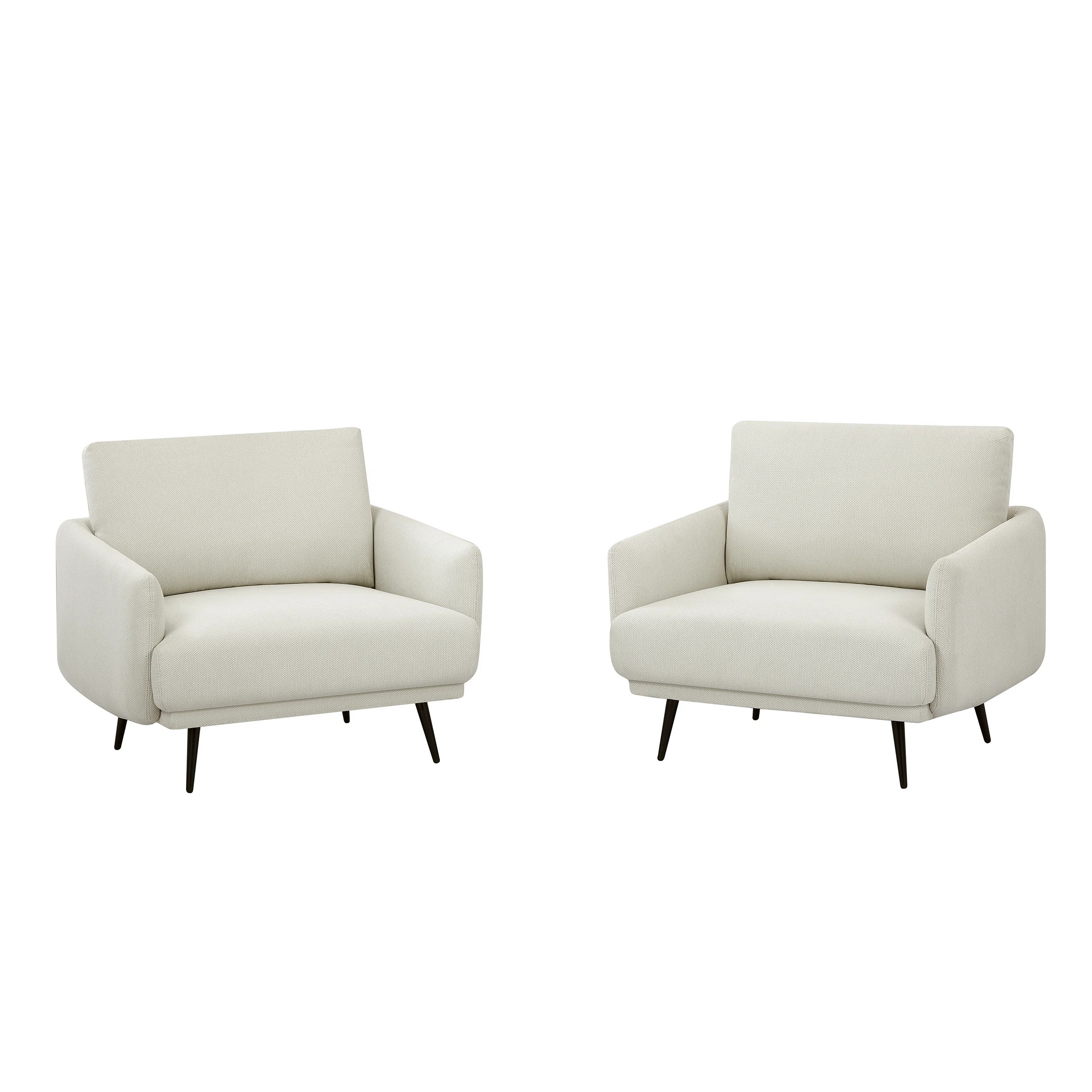 Chrisopher Widest Comfortable Arm Chair Accent Chair Single Seat Sofa For Living Room (Set of 2) | Wayfair North America