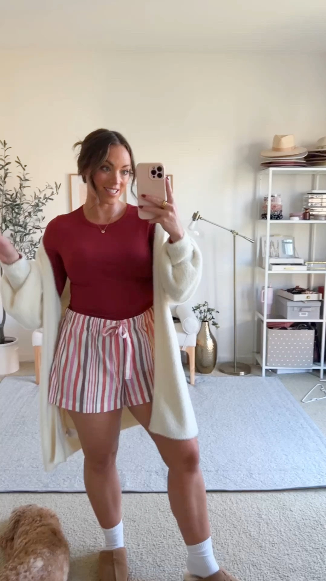 Holiday pajamas and holiday loungewear ♥️ 

Medium in longsleeve and cardigan
Shorts large


#LTKHoliday #LTKSeasonal #LTKMidsize