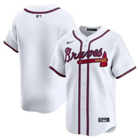 Youth Nike White Atlanta Braves Home Limited Jersey | Walmart (US)