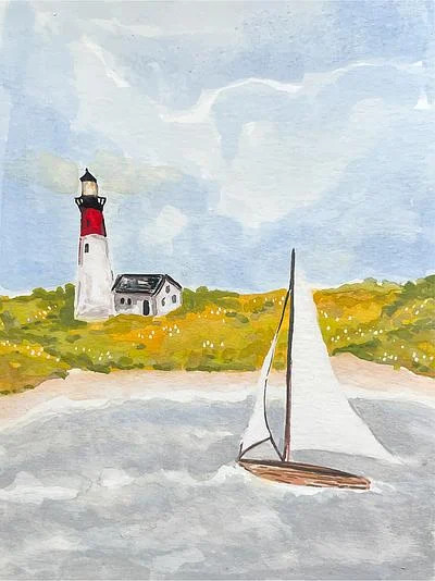 Autumn Sail by Madison Phipps  on Artfully Walls | Artfully Walls