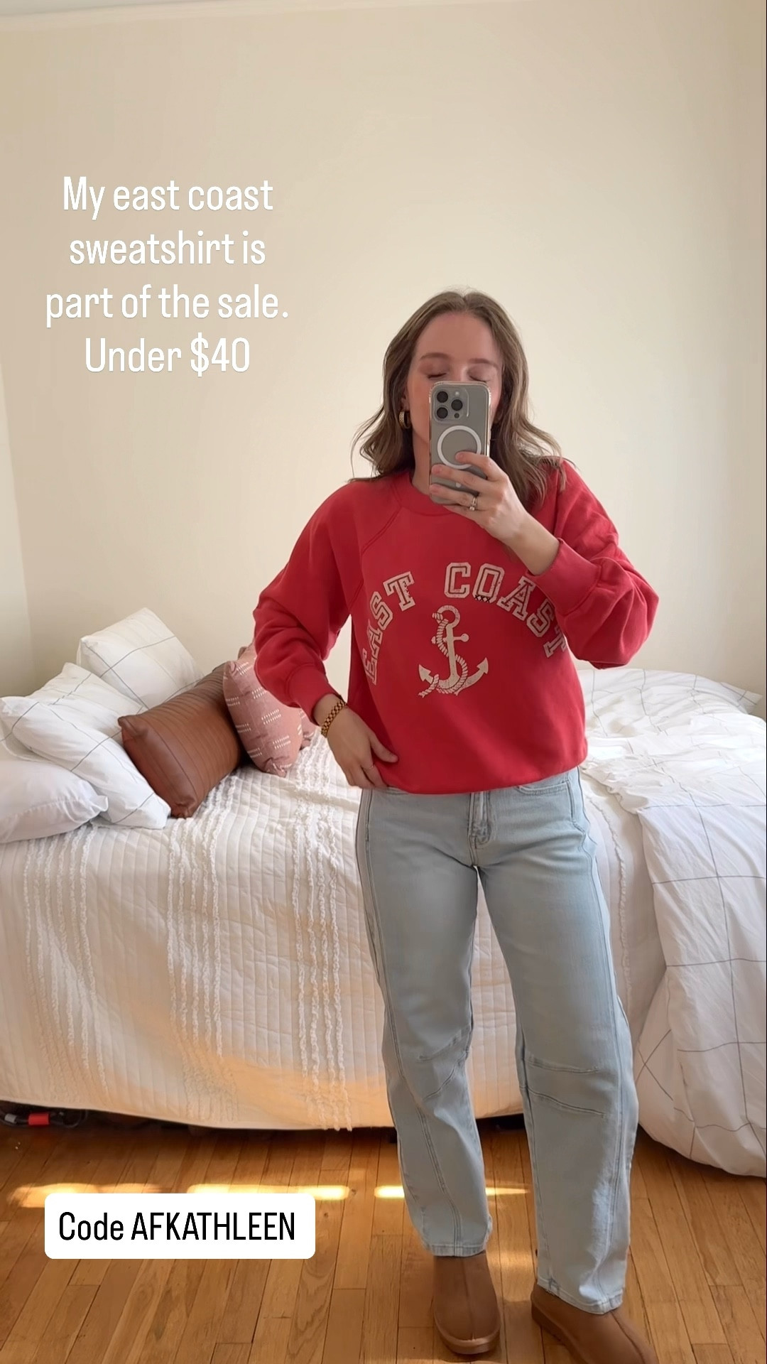 My Abercrombie east coast sweatshirt is under $40 with code AFKATHLEEN. 


#LTKStyleTip #LTKSaleAlert