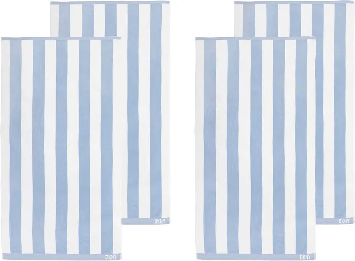 Cabana Stripe 4-Piece Beach Towel Set | Nordstrom