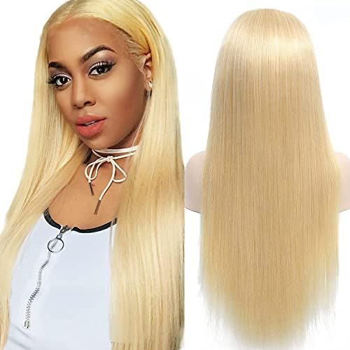 HD Blonde Lace Front Wigs Human Hair 13x4 Straight 613 Lace Front Wig Human Hair 613 Frontal Wig Hum | Amazon (US)