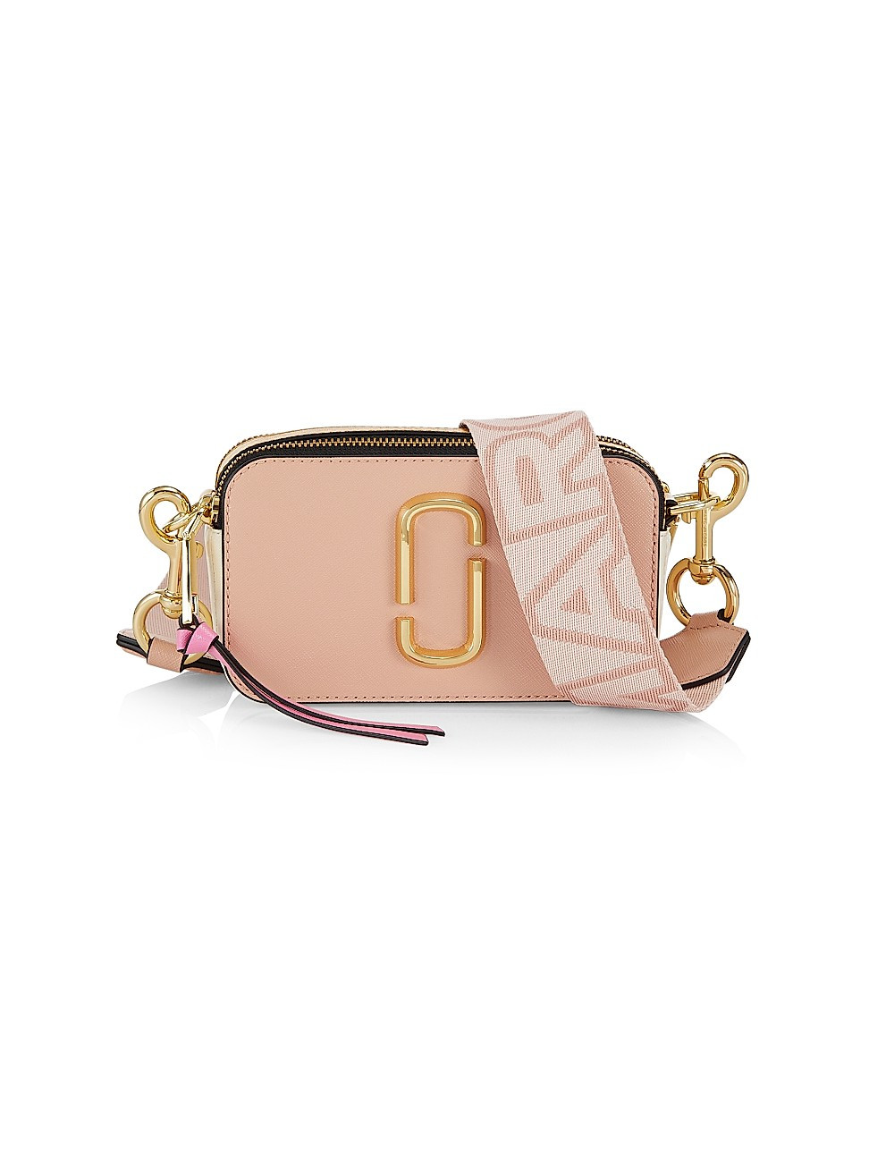 Women's The Snapshot Colorblocked Leather Shoulder Bag - Rose Multi | Saks Fifth Avenue