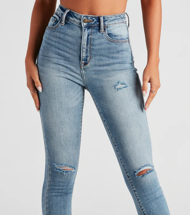Taylor High Rise Skinny Crop Jeans By Windsor Denim | Windsor Stores