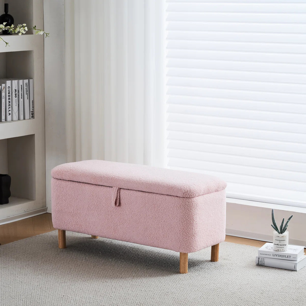 Dayvian 39.3" Storage Ottoman Bench for End of Bed | Wayfair North America