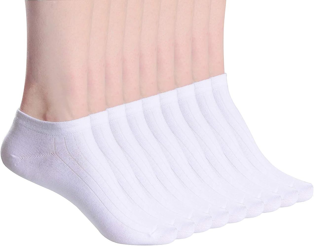 Women's Low Cut Socks,3-15 Pair Ankle No Show Athletic Short Cotton Socks by Sioncy | Amazon (US)
