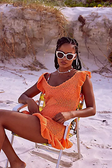 Mykonos Fauxchet Sweater Mini | Free People (Global - UK&FR Excluded)