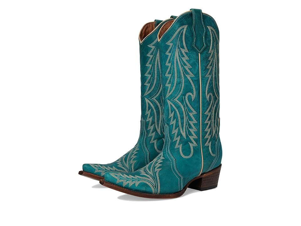 Corral Boots L6215 Cowboy Women's Boots Turquoise : 11 B - Medium, Leather | Zappos