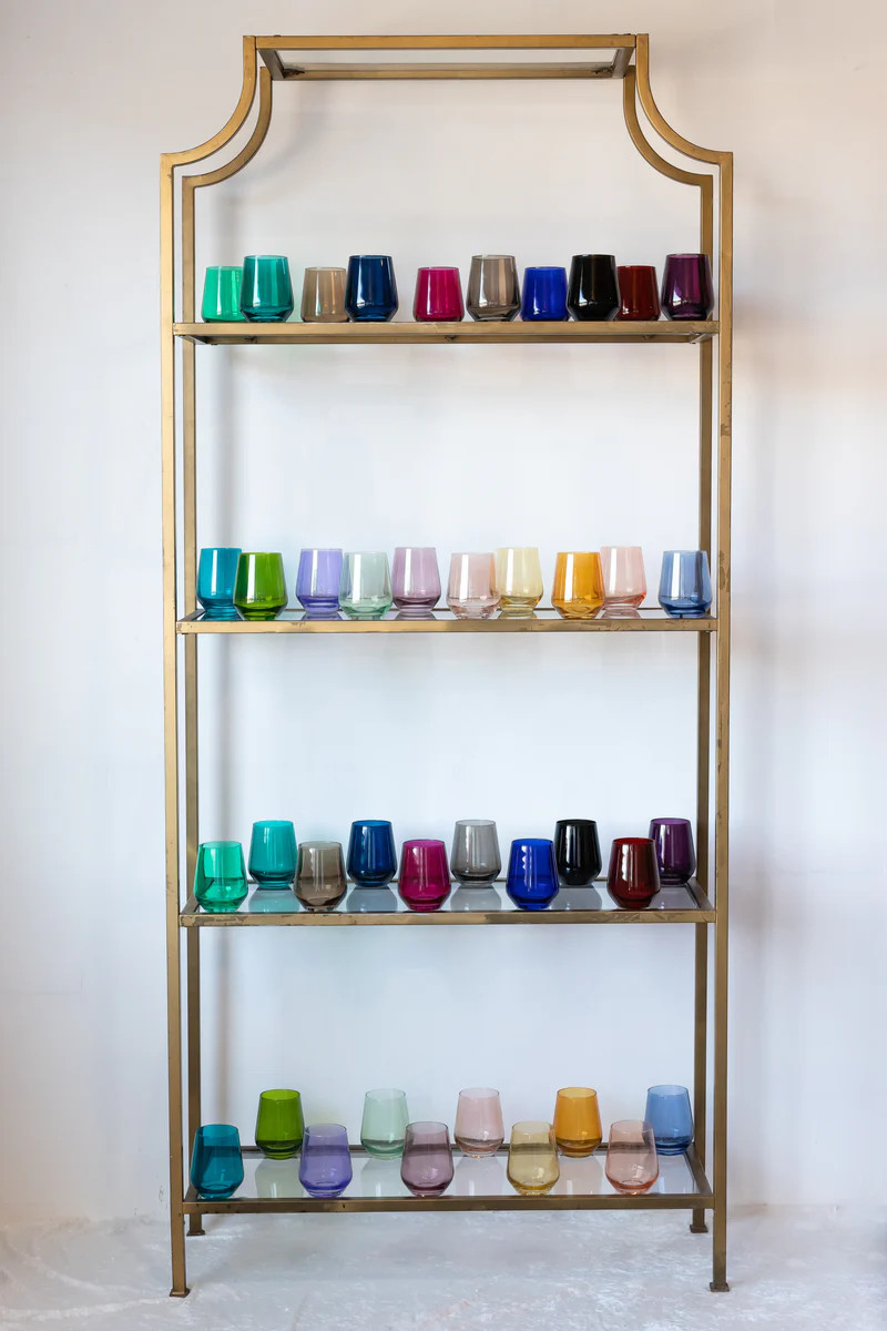 Estelle Colored Wine Stemless - Set of 6 {Custom Set} | Estelle Colored Glass