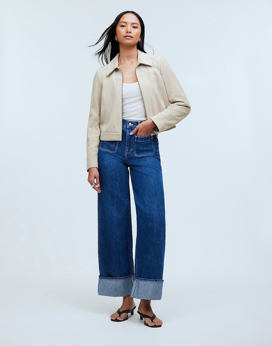 Superwide-Leg Jeans in Hewett Wash: Airy Denim Edition | Madewell