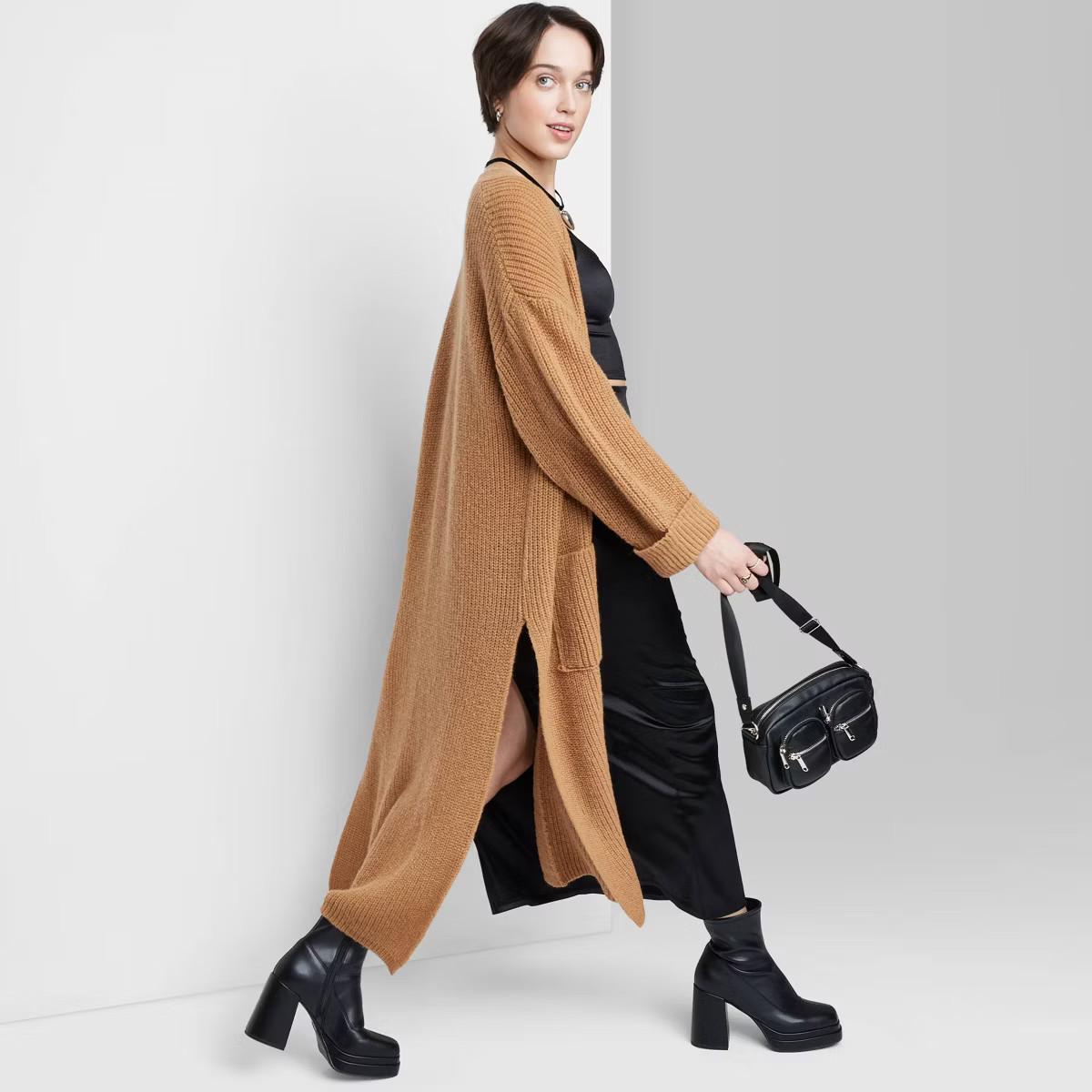 Women's Open-Front Oversized Cardigan - Wild Fable™ | Target