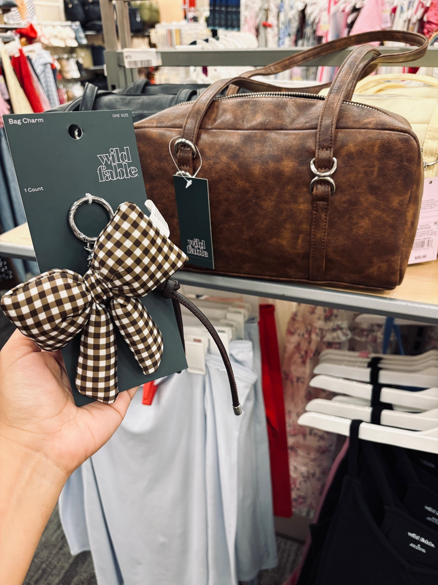 New Wild Fable Purse + Bag Charm! Both currently on SALE! ✨🤎

#sale #bag #purse #dupe #targetstyle #targetfashion

#LTKSeasonal #LTKSaleAlert #LTKgrwm