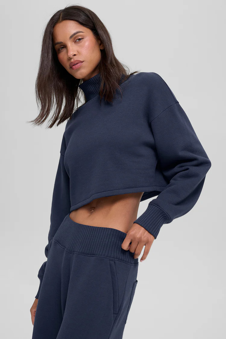 Cropped Serenity Coverup - Bluestone | Alo Yoga (US)