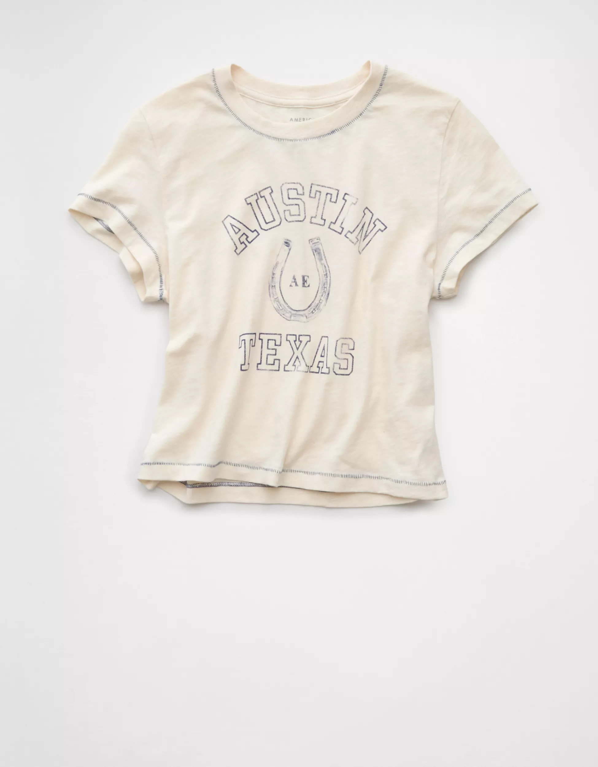 AE Western Graphic Shrunken Tee | American Eagle Outfitters (US & CA)