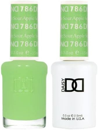 DND Duo 786 Sour Apple - Gel & Matching Lacquer Polish Set | Amazon (US)