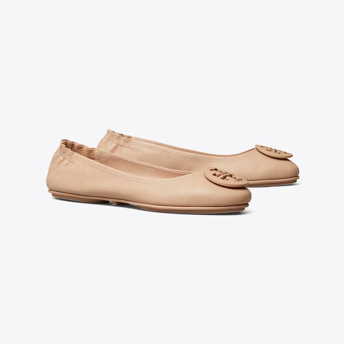 Minnie Travel Ballet Flat, Leather | Tory Burch (US)