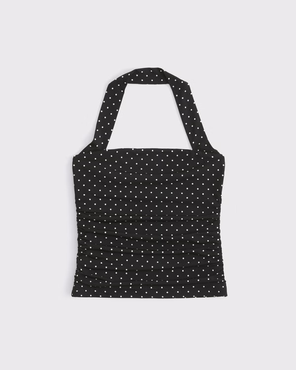 The A&F Ava Halter Top | Abercrombie & Fitch (UK)