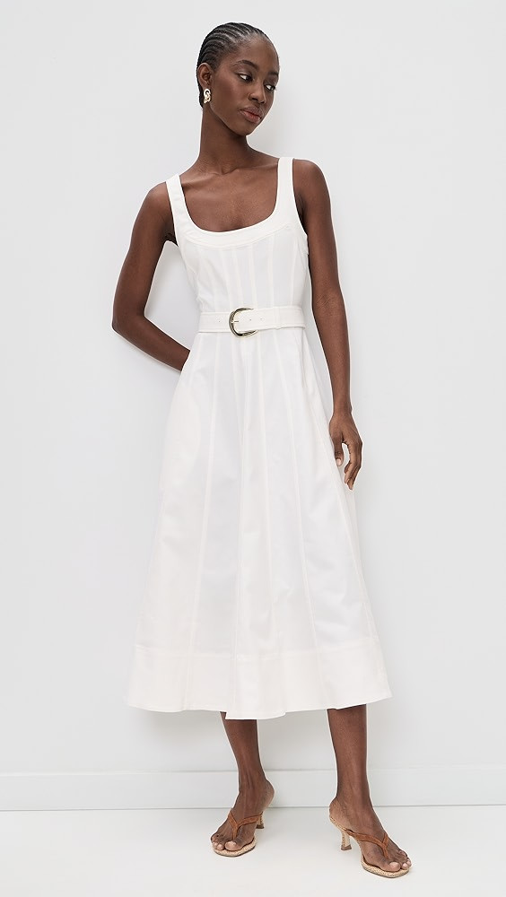 White Denim Cambree Dress | Shopbop