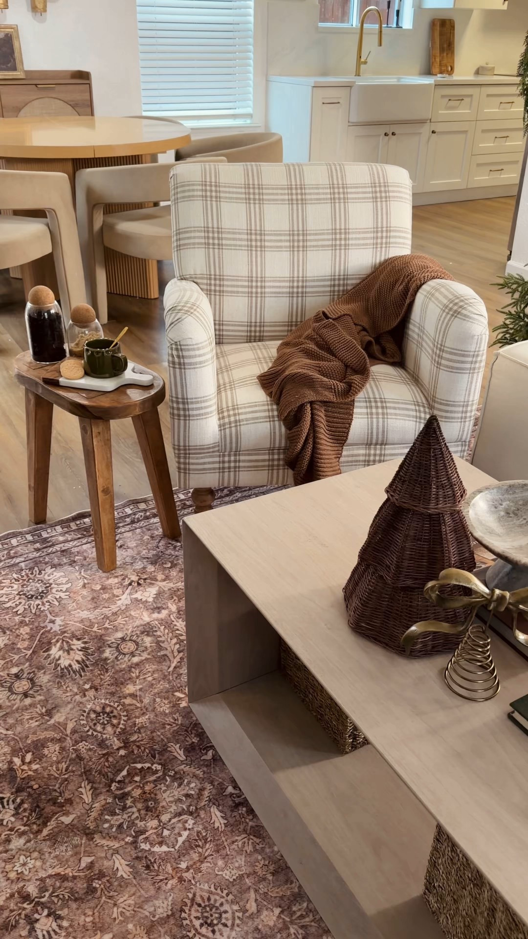 Look at this chair!! The antique-inspired design, the wooden legs, the cozy pattern! everything about it is beautiful. It fits my family home vibe so well and feels like the first real piece of my dream living room. This chair is the beginning of the vision I’ve been sketching out and I couldn’t love it more! 

#LTKHome #LTKSaleAlert