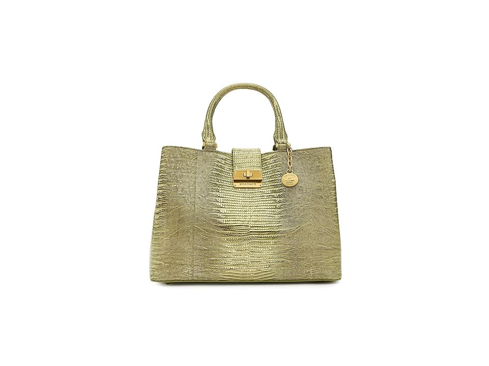 Brahmin Small Denise Cross Body Women's Handbags Olive, Leather | Zappos