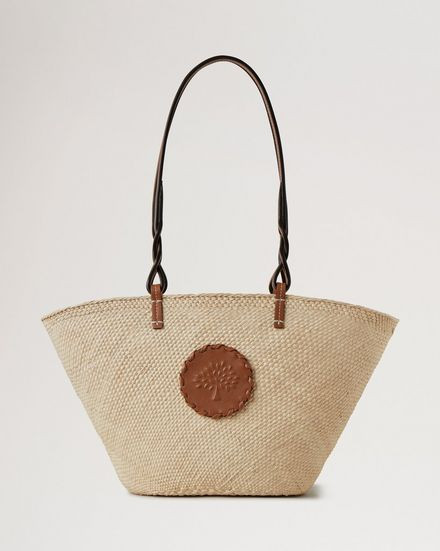 Raffia Basket Tote | MULBERRY