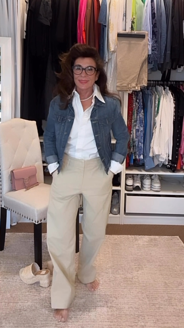 Here’s the tan pair! Target pants under $24 dollars! Again, just add a crispy white button up and a denim jacket and violá! #socute 

#LTKBacktoSchool #LTKFindsUnder50 #LTKStyleTip