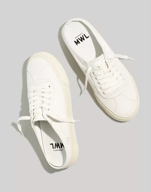 Sidewalk Sneaker Mules in (Re)sourced Canvas | Madewell