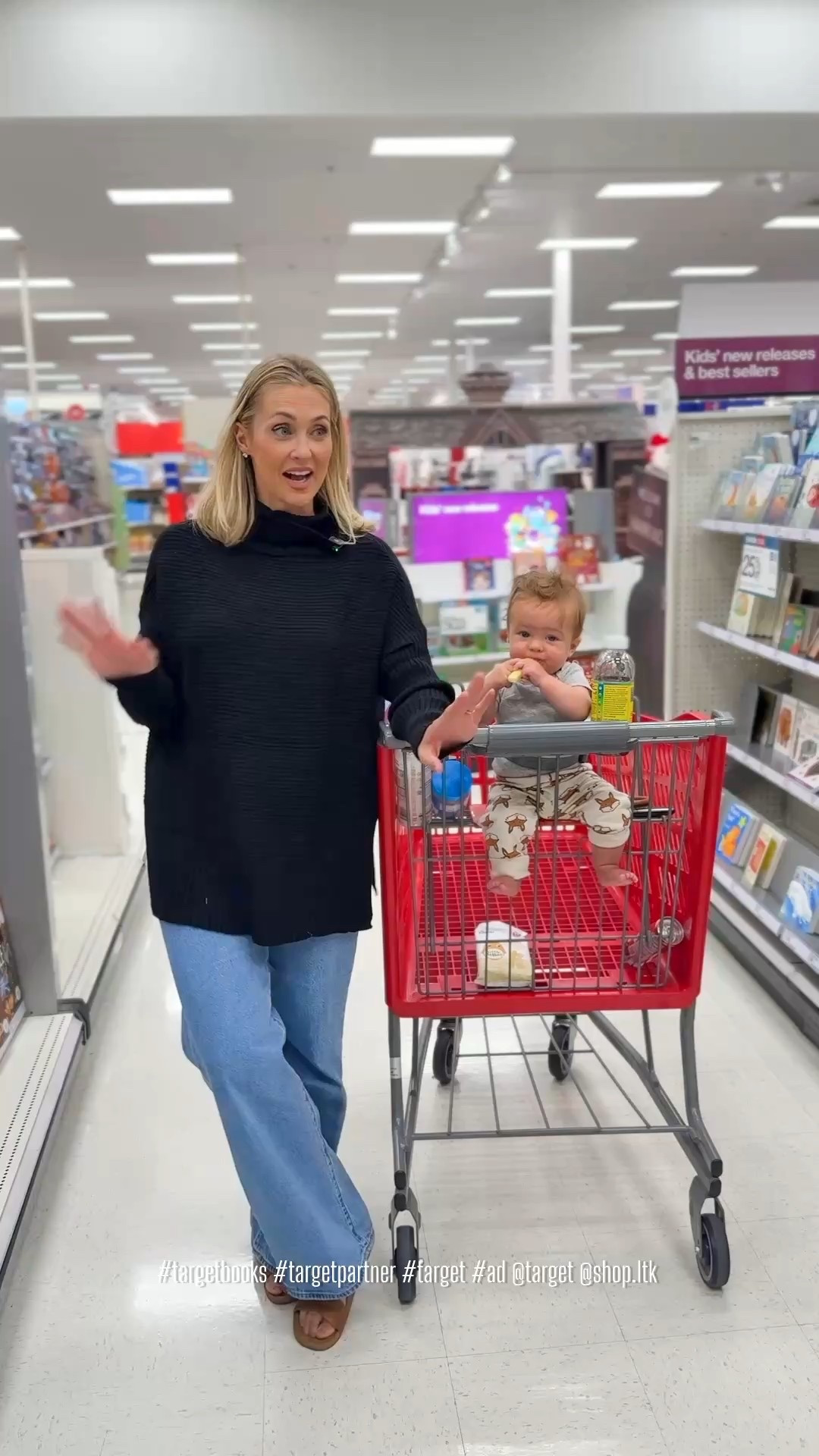 #ad #targetbooks #targetpartner #target #liketkit @target @shop.ltk
If there’s one thing I’ll happily spoil my kids with, it’s books. Because reading builds the same muscles success requires — focus, curiosity, and imagination.

We always head straight to the Target kids’ book section for classics and new favorites across every age. Here’s what we picked up this trip:

📚 Digger-Saurs — the perfect read for your construction-loving toddler.

🚜 Little Blue Truck series — timeless stories that teach kindness and connection.

🐶 Snuggle Puppy + anything by Sandra Boynton — fun, musical board books every baby adores.

🦁 Noisy Baby Animals — a touch-and-feel sound book that keeps little hands busy.

🔠 First 100 Words — a baby essential for building vocabulary early.

🎒 Ms. Rachel: Get Ready for School — perfect for preschool prep and early learning.

⚡ The Court of the Dead by Rick Riordan — for older readers who love adventure and mythology.

😂 Diary of a Wimpy Kid — because sometimes reading is just about laughing out loud.

Books aren’t clutter — they’re exposure.

To curiosity. To imagination. To possibility.

Tap the link in bio or head to my LTK to shop all our Target book favorites! ❤️
