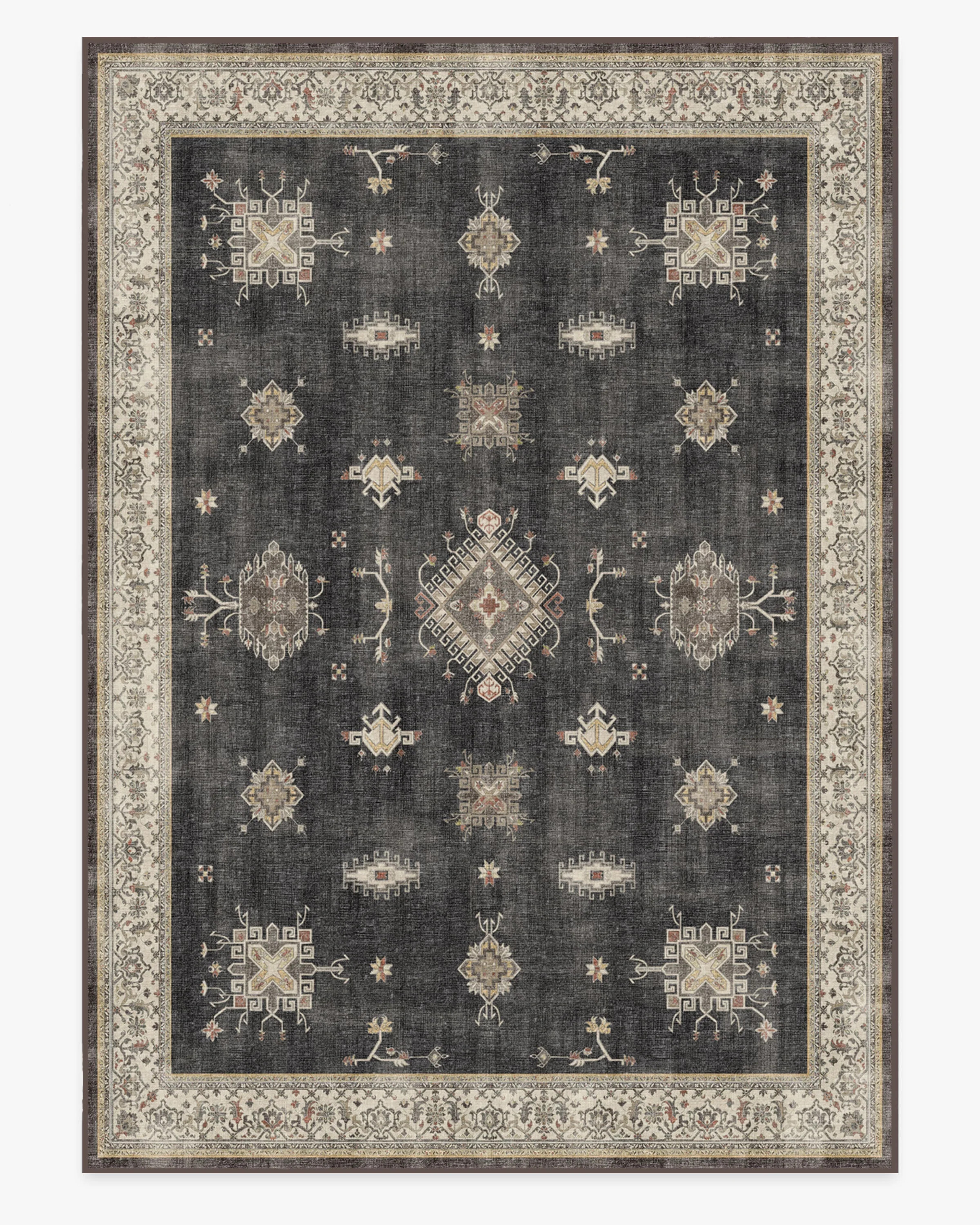 Verena Dark Wood Rug | Ruggable