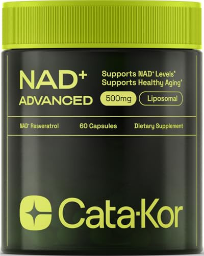 NMNH Supplement Alternative - Liposomal NAD with Resveratrol - High Purity NAD Supplement for Anti-Aging, Energy, Focus - 60 Capsules | Amazon (US)