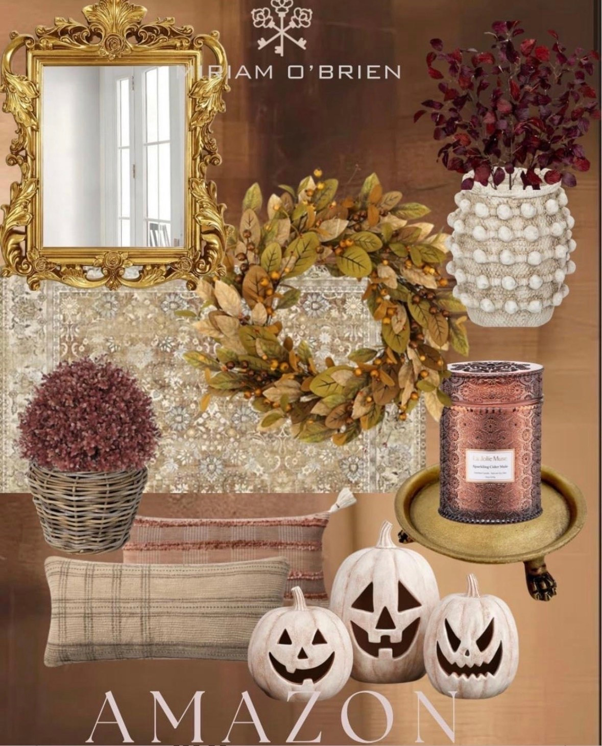 The Amazon fall home finds I’m loving right now. 🍂🤎
Warm textures, vintage-inspired details, beautiful florals, cozy pillows, pumpkins, candles, and classic accents — everything you need to give your home that cozy fall feeling.
I especially love the mix of traditional, vintage, and collected pieces. ✨
Shop all of these Amazon finds on LTK!
Follow @miriamobrien on Instagram and TikTok 🤎
#LTKHome #LTKFinds #LTKShopping #LTKCreator #AmazonFinds #AmazonHome #FallDecor #FallHomeDecor #AutumnDecor #CozyHome #HomeDecorInspo #TraditionalHome #VintageHome #ClassicHome #FallFinds