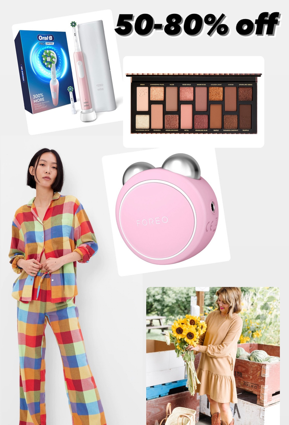 50 - 80 % off 

#LTKGiftGuide #LTKsalealert #LTKCyberweek