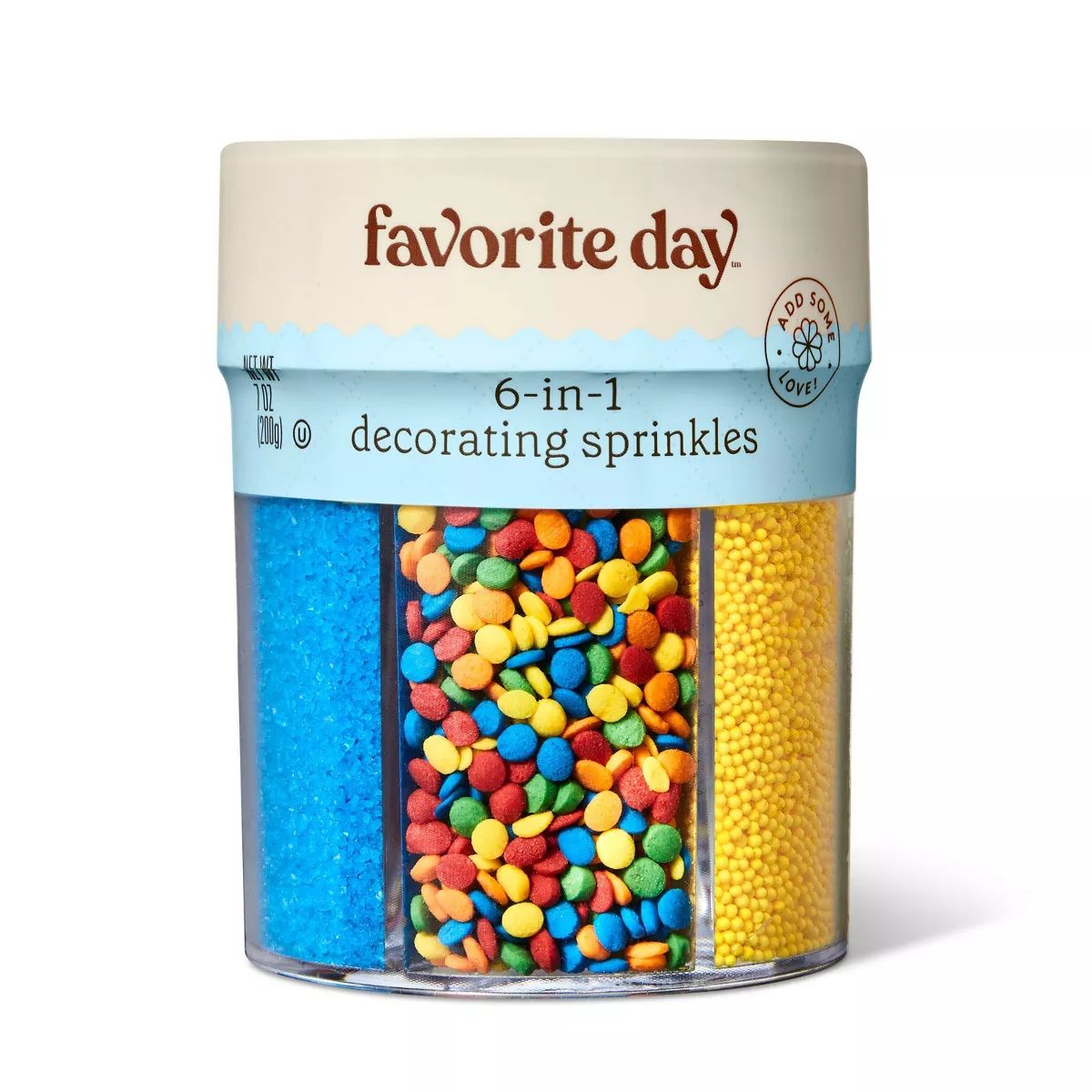 Rainbow 6 Cell Sprinkle Mix - 7oz - Favorite Day™ | Target