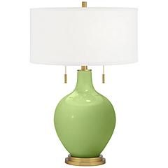 Lime Rickey Toby Brass Accents Table Lamp | www.lampsplus.com | Lamps Plus
