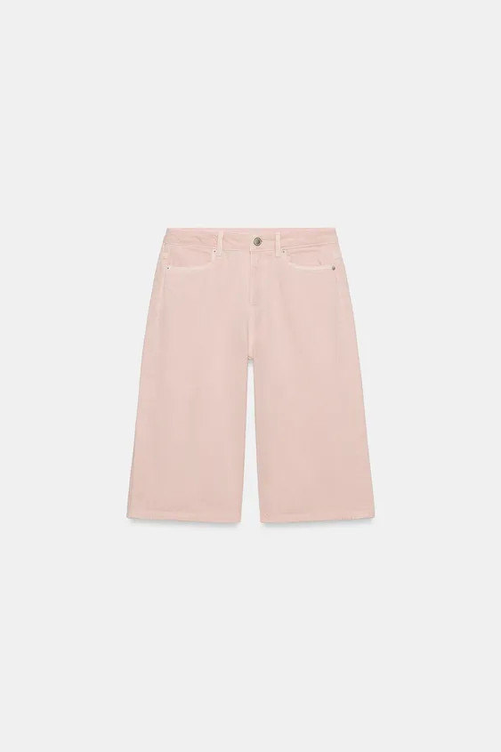 DescriptionColourCompositionMeasurementsModel height: 179 cmMID-WAIST - REGULAR FIT - STRAIGHT LE... | Zara UK