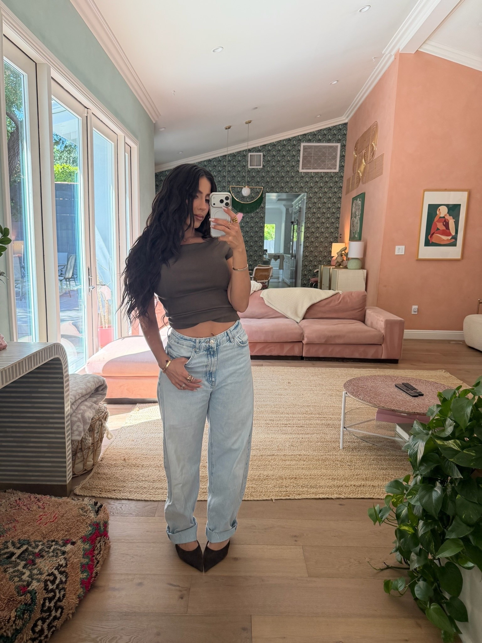 So so obsessed with this look! Linking similar options! 

#LTKootd #LTKgrwm #LTKSeasonal