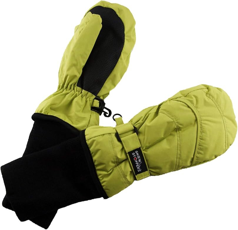 SnowStoppers Kids Waterproof Long Cuff Winter Mittens | Amazon (US)