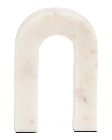 4X6 Flux Solid Marble Object Decor | TJ Maxx