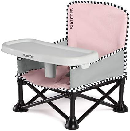 Summer Infant Pop ‘n Sit SE Booster Chair, Sweet Life Edition, Booster Seat for Indoor/Outdoor ... | Amazon (US)