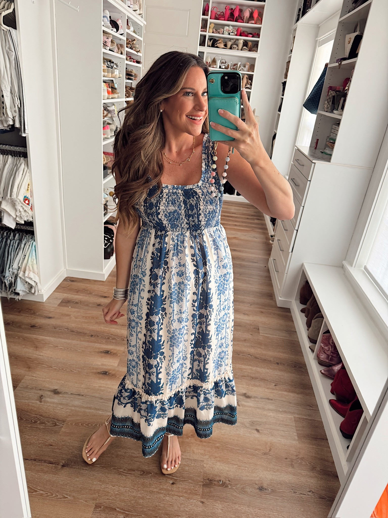 In a small in Tuckernuck dress and accessories - fits tts.

#LTKStyleTip #LTKShoeCrush #LTKSummerEdit