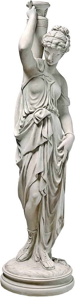 Design Toscano Dione the Divine Greek Water Woman Indoor/Outdoor Garden Statue, Grande, 38 inches... | Amazon (US)