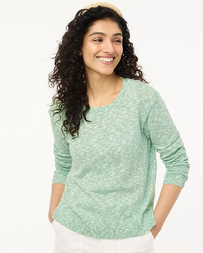 Crewneck beach sweater | J.Crew Factory