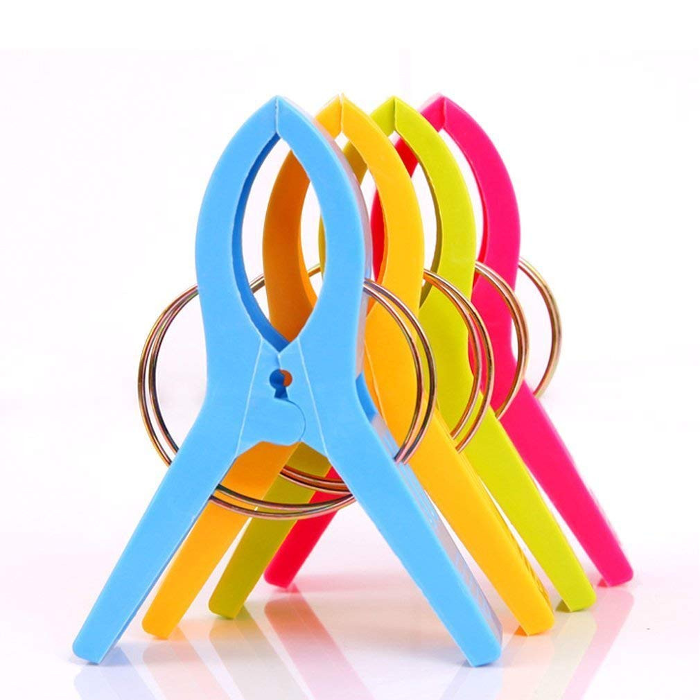 Danmu Beach Towel Clips,Beach Clips,Cruise Essentials,Towel Clips for Beach Chairs Cruise, Heavy ... | Amazon (US)