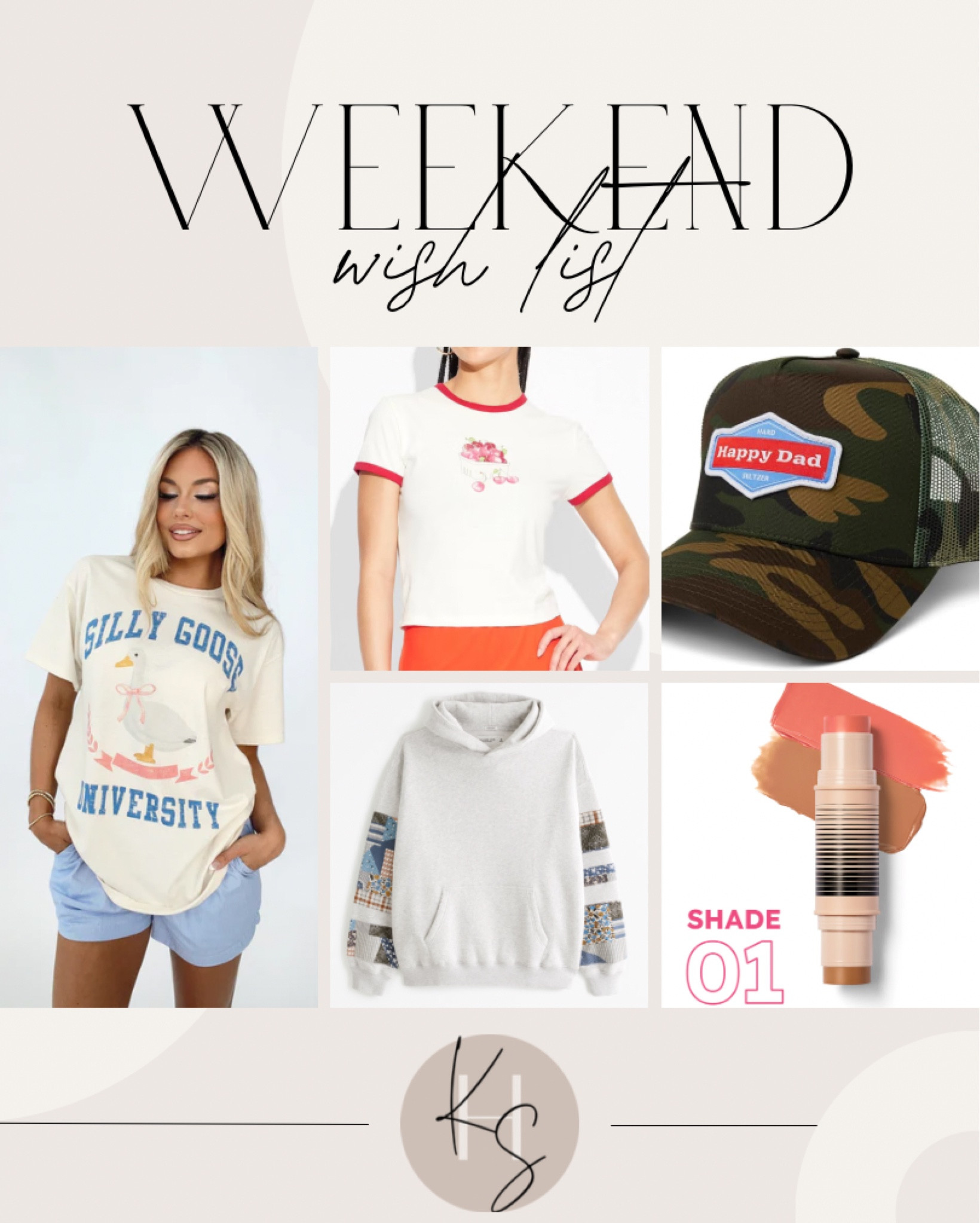 Weekend Wish List 

#LTKStyleTip #LTKSeasonal #LTKFindsUnder50