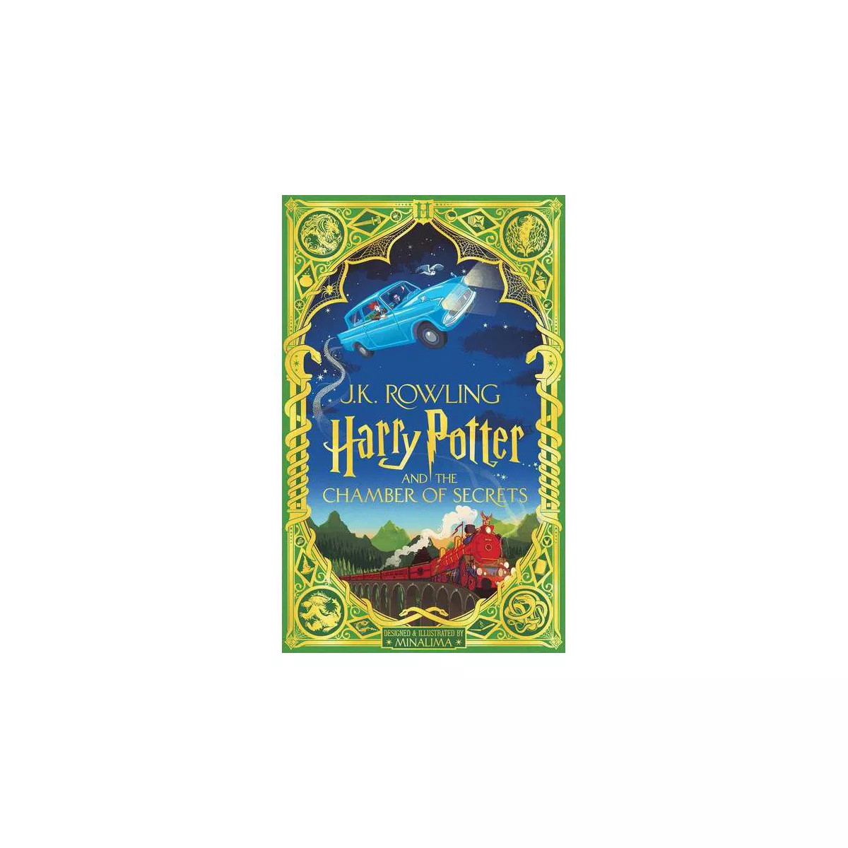 Harry Potter and the Chamber of Secrets (Minalima Edition) (Illustrated Edition), 2 - by J K Rowl... | Target